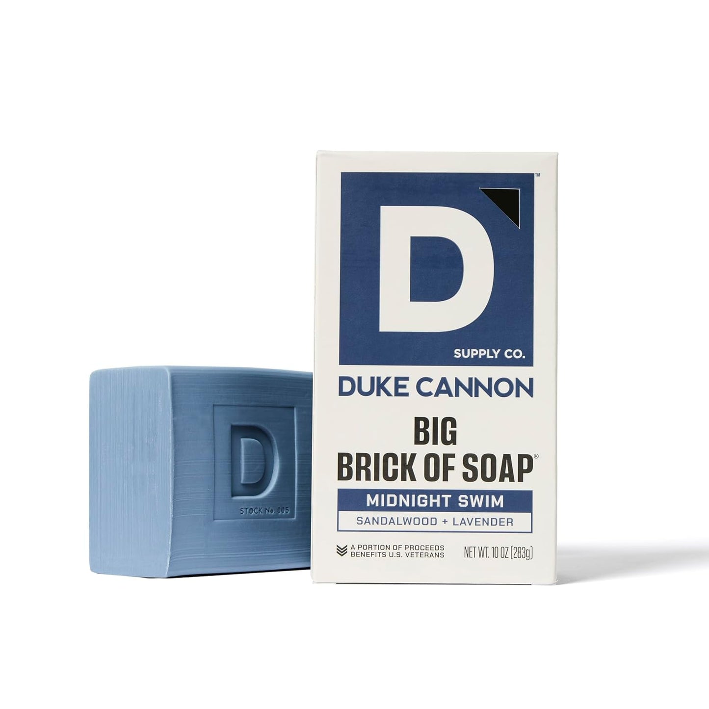 Duke Cannon Supply Co. Tactical Scrubber Big Brick of Soap - Naval Diplomacy