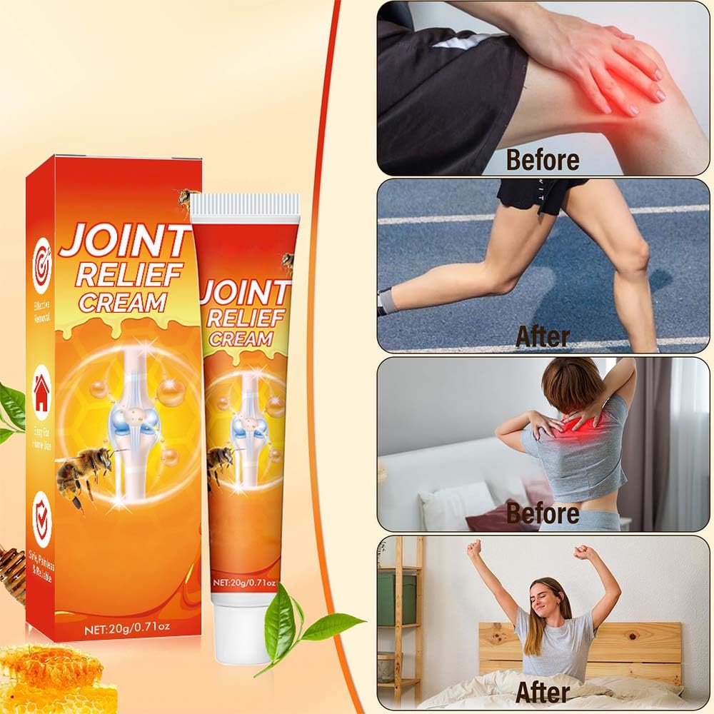 3PCS Joint Relief Cream, Joint and Bone Advanced Cream, Advanced Relief Gel, for Back, Neck, Feet, Shoulder