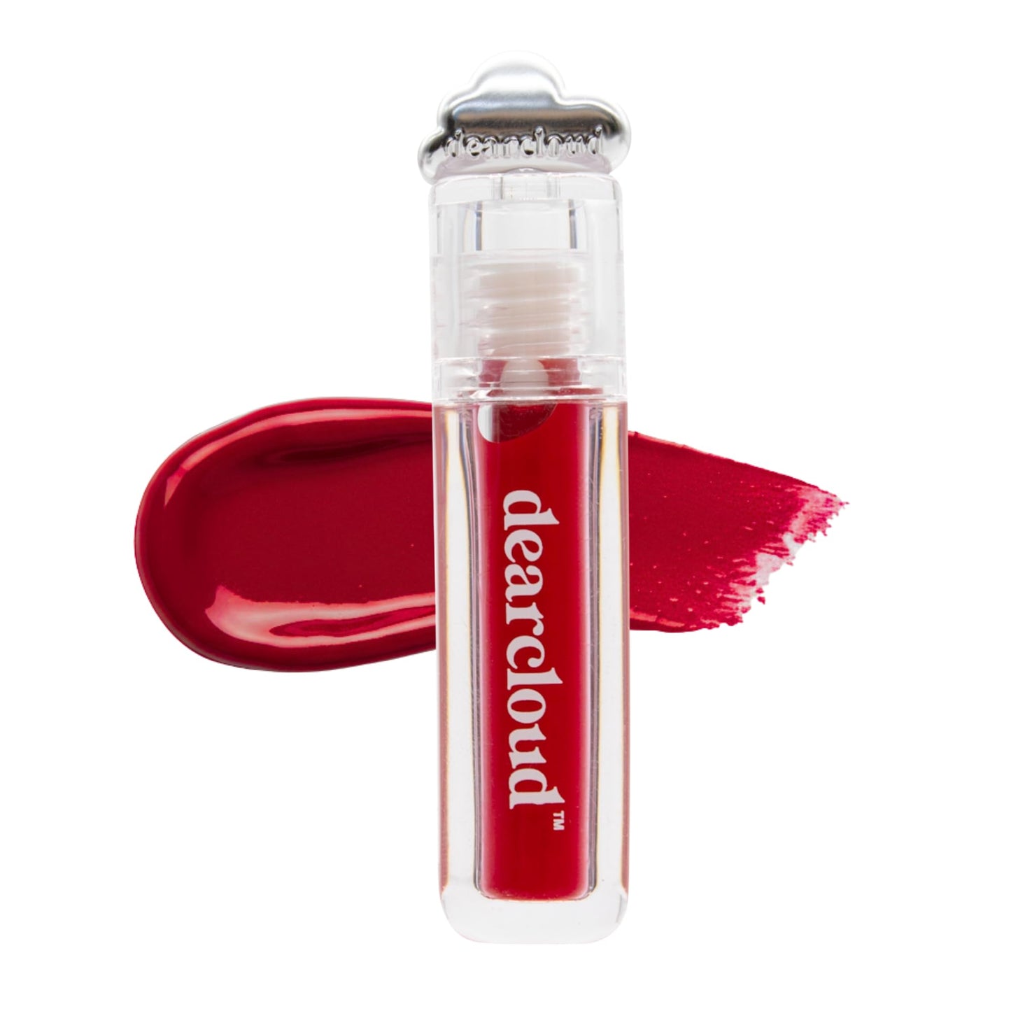 dearcloud Color Crush Lip Tint – Squalane Tinted Lip Balm (Poppie)