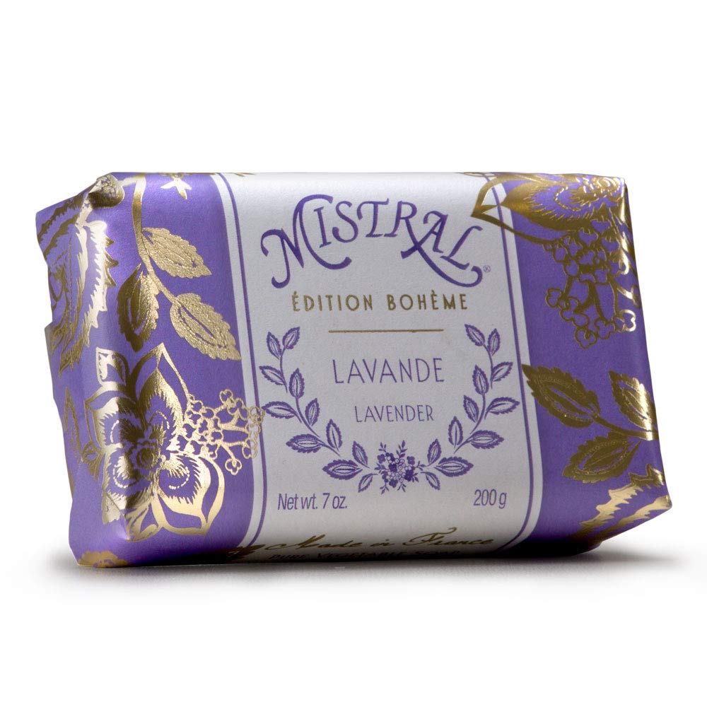 Mistral Bar Soap Boheme, White Gardenia, 2 Bars