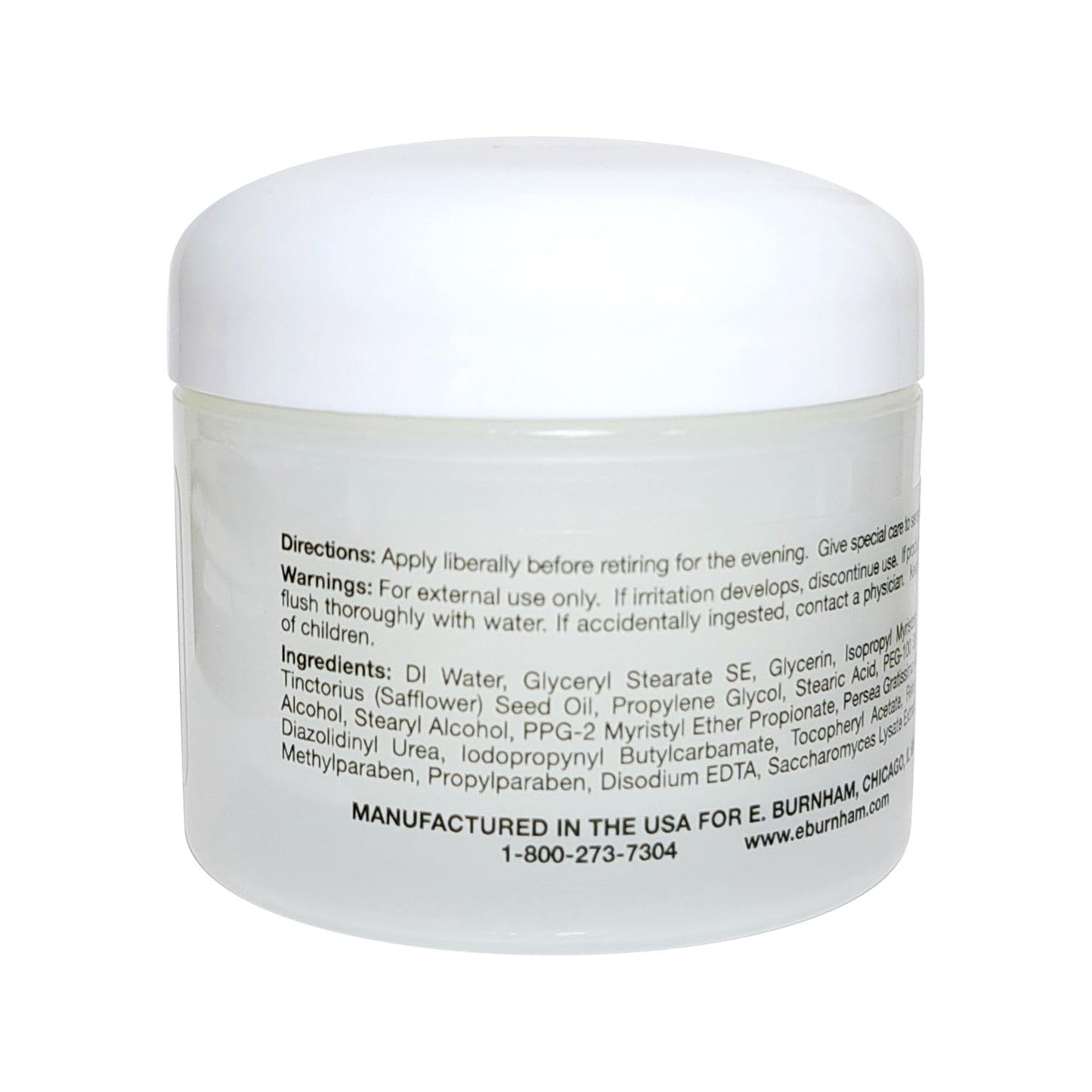 E. Burnham Retinol Ultra Rich Night Créme 2 Oz. - Facial Night Cream Moisturizer