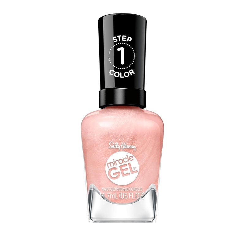 Sally Hansen Miracle Gel Nail Polish - Supercharged Pinks, Long-Lasting Fuchsia Color | 315 Tough Love