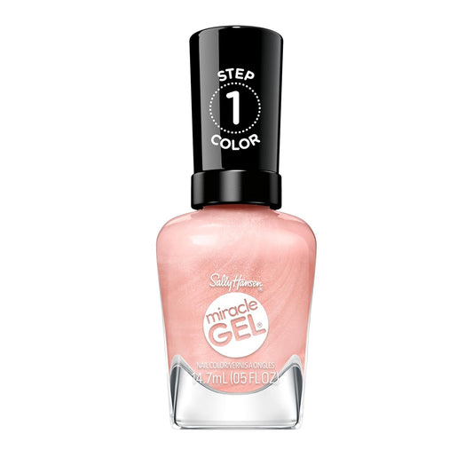 Sally Hansen Miracle Gel Nail Polish - Supercharged Pinks, Long-Lasting Fuchsia Color | 315 Tough Love