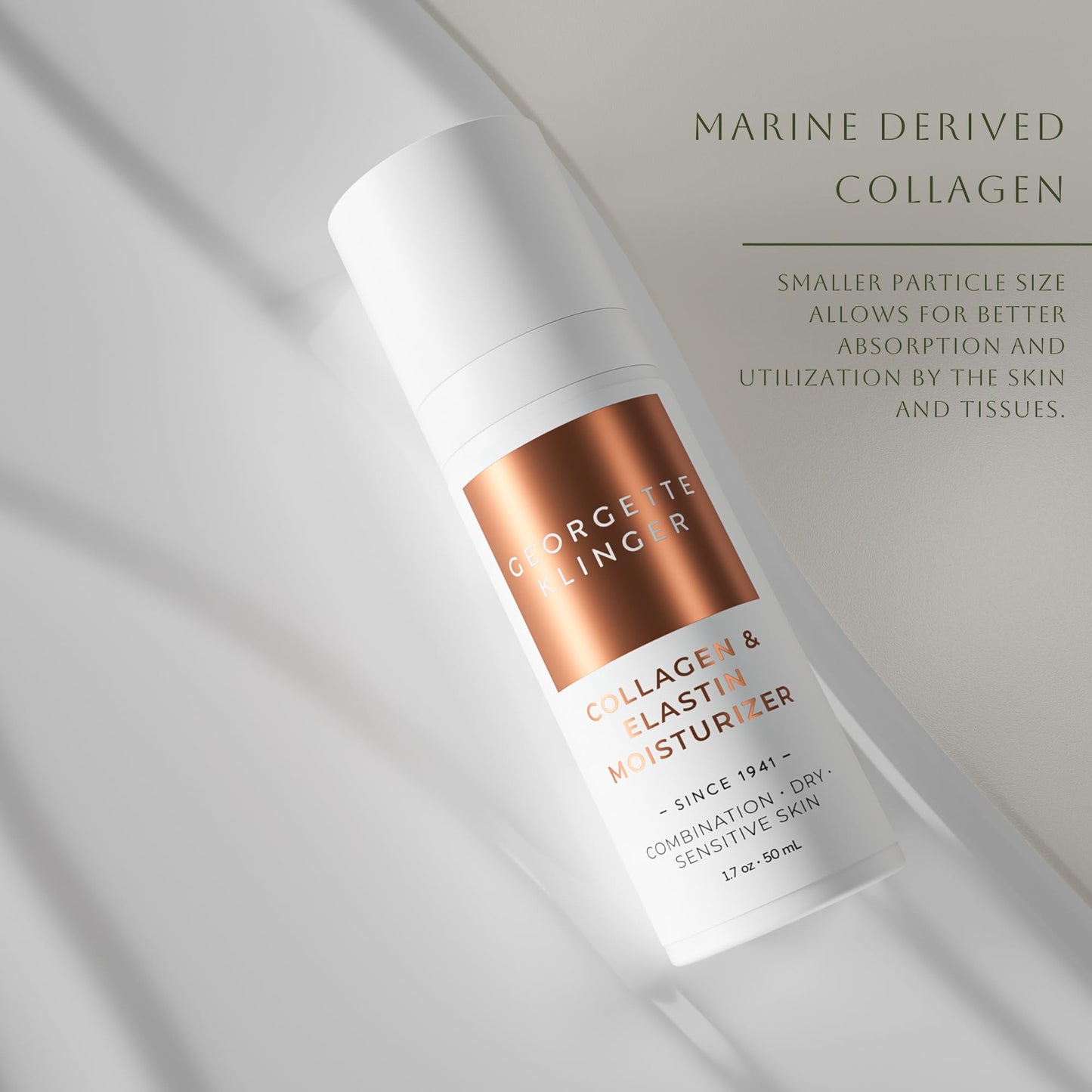 Georgette Klinger Collagen & Elastin Cream Face Mask - 1.7 oz
