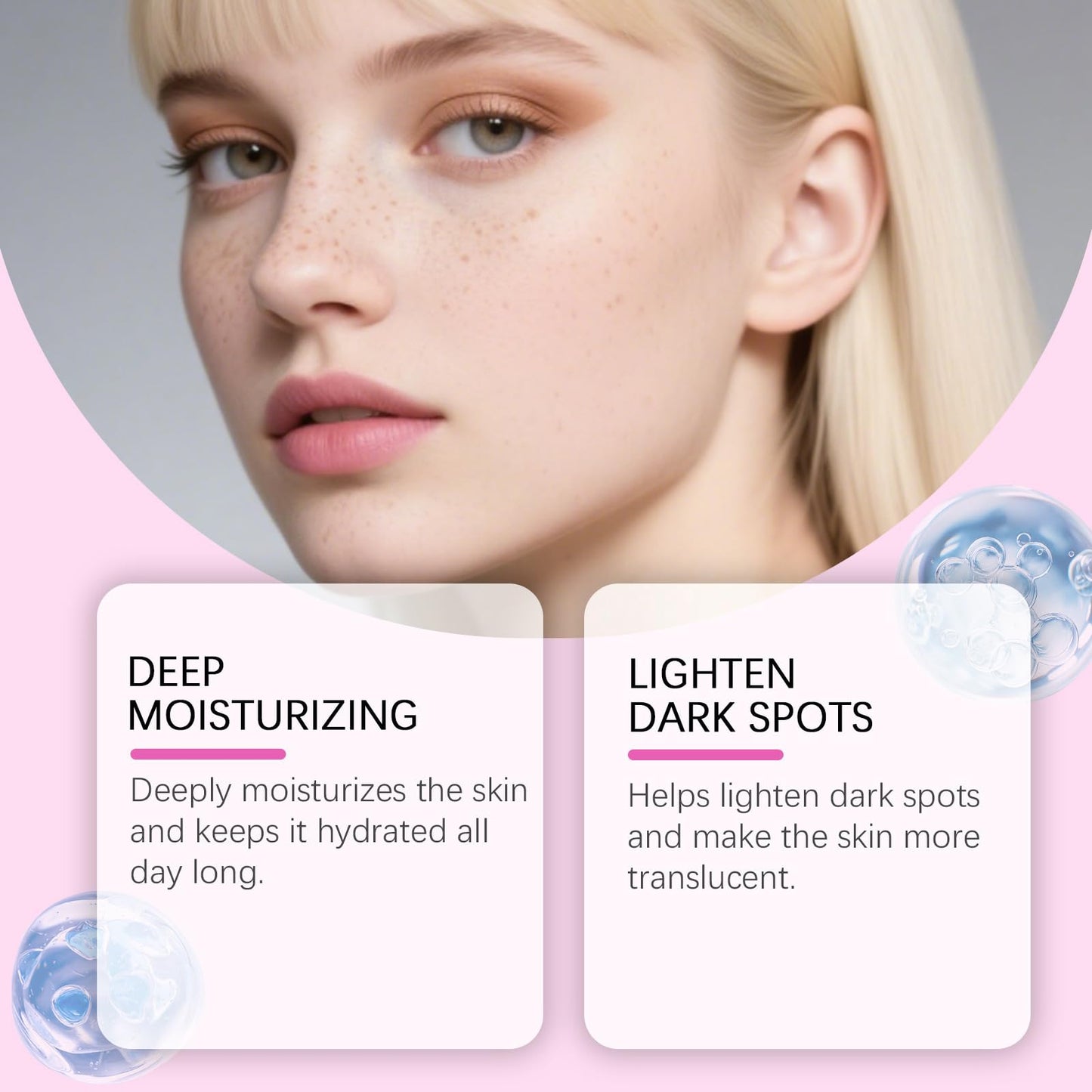 Lanboo Tranexamic Acid Cream, Arbutin 7% + Tranexamic Acid 4% Cream, Face Cream for Dark Spots, Freckle, Blemishes, Pigmentation, Skin Care for Hyperpigmentation Treatment, 1.69fl.oz