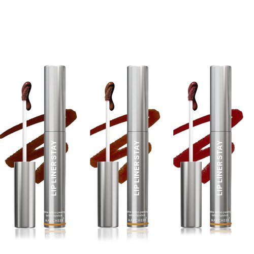 NYYQYYN Veldoro Lip Stain,Veldoro Peelix Peel off Lip Liner Stain,Veldoro Lip Stains For Women Peel Off (1#+2#+3#)