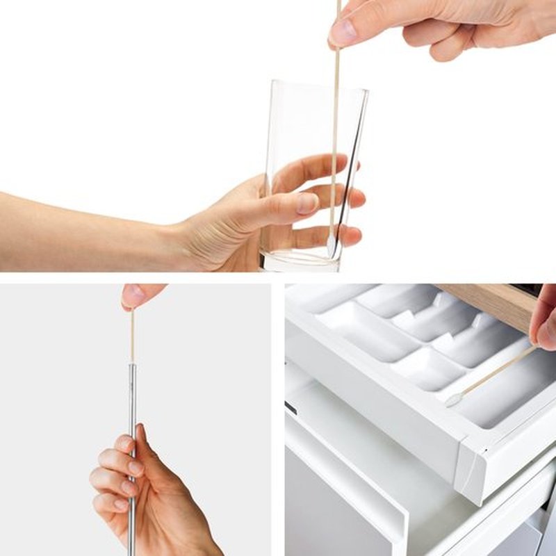 6 Inch Pointed Tips Cotton Swabs - Long Wooden Stick Cotton Buds Pointed Cotton Swabs With Case - Cotton Tipped Applicators For Makeup, Cleaning Gun, Electronics, Hard To Reach Area(400 count)