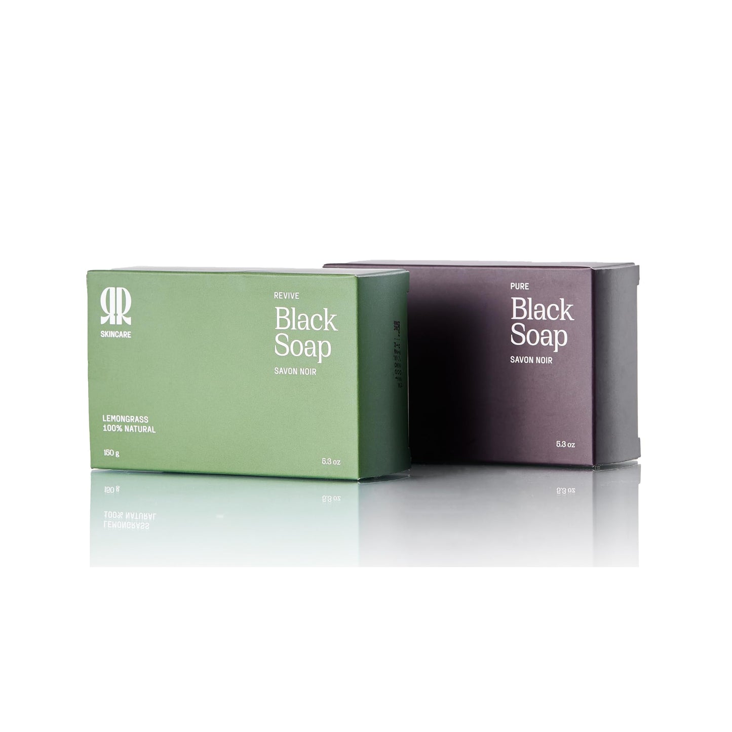 R&R Skincare Pure Black Soap Bar – African Black Soap for Face & Body – Handcrafted with Shea Butter & Palm Kernel Oil – Deep Cleansing & Moisturizing – Gentle for All Skin Types