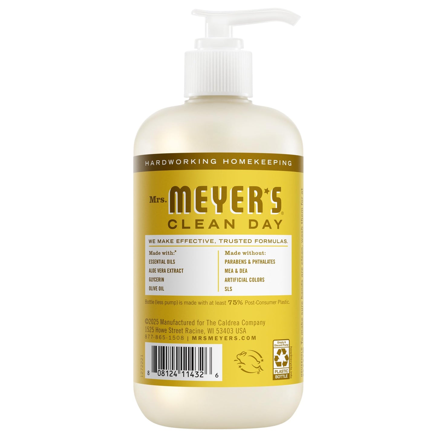 Mrs. MEYER'S CLEAN DAY Liquid Hand Soap 12.5 Fl Oz Each, Lilac, Daisy, Fresh Cut Grass, 1 CT (Variety Pack)