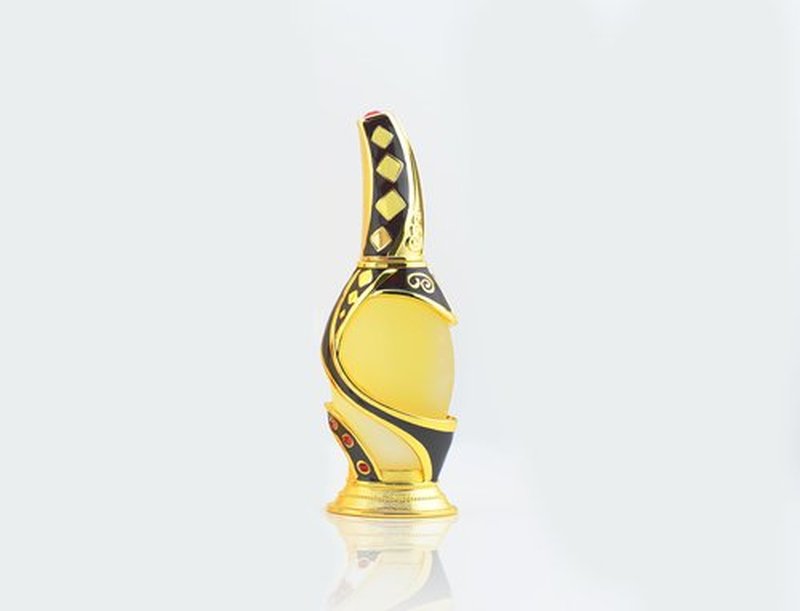 Khadlaj Rimaal Brown Concentrated Perfume Oil for Unisex, 0.5 Ounce