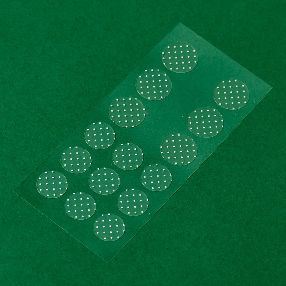 MEDIFORDEAR Spotty Protection Patches 105 Patches [Cica + Heartleaf], Ultra-Thin Hydrocolloid, 2 Sizes, Fast-Acting, Invisible Under Makeup