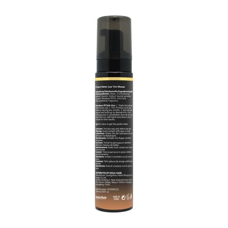 Dolahair Lace Glue Kit Lace Tint Mousse Wig Glue Kit complete set lace front kit wig installation kit wig melting kit Melting Spray for Lace Wig Melt Wig Essentials (Medium Brown)