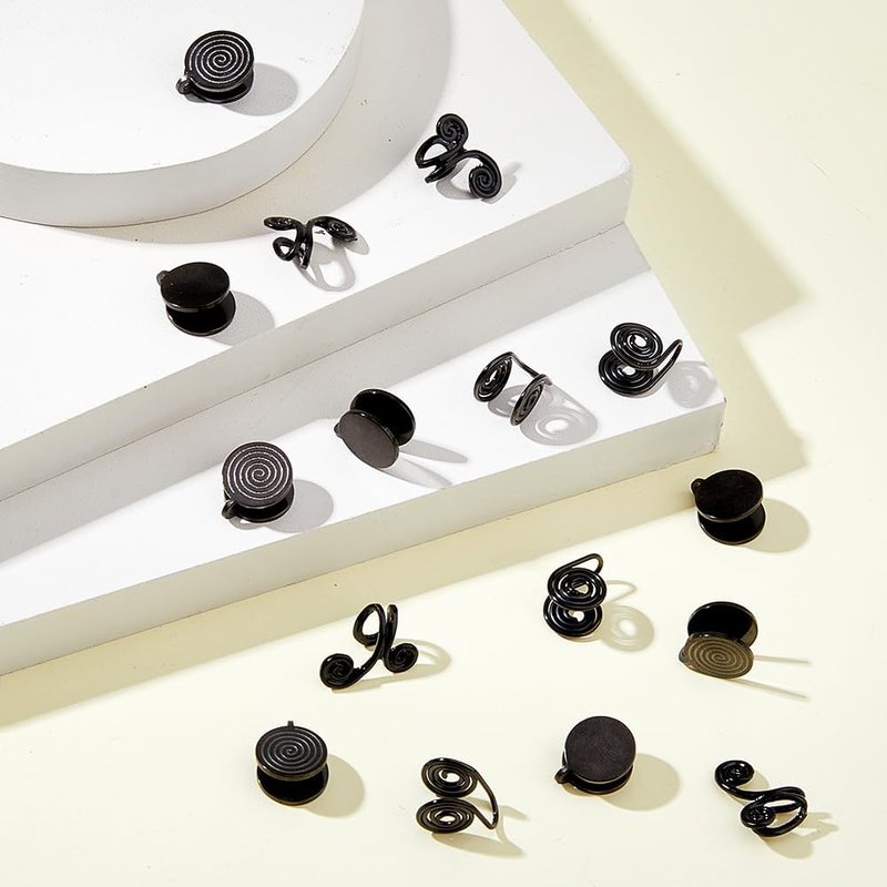 Pressure Earrings for Keloids - Stainless Steel Clip-On Compression Ear Cuff | Adjustable Non-Pierced Design for Men & Women