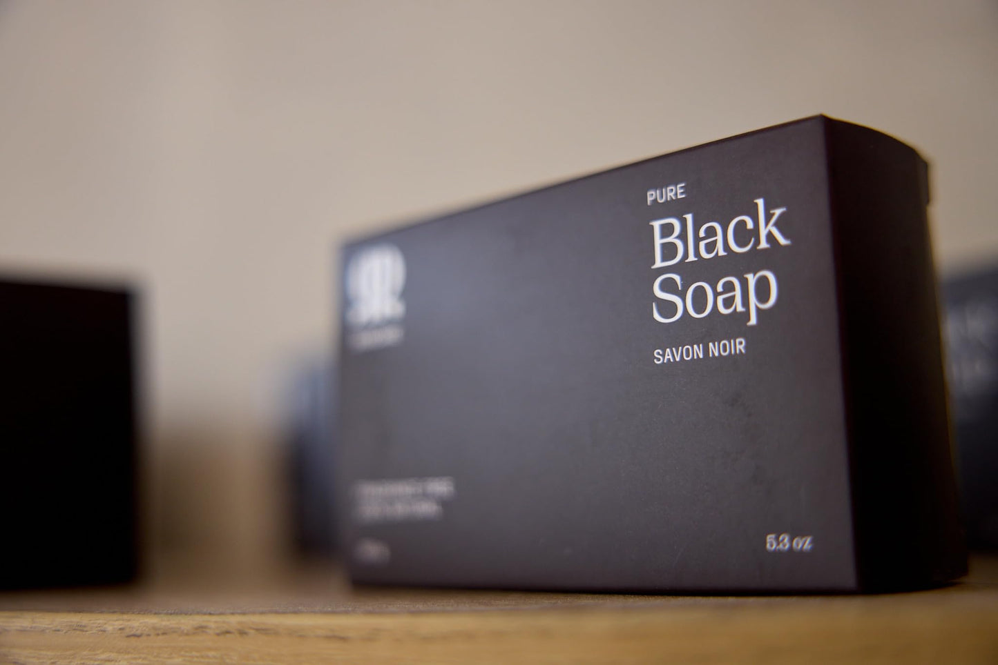 R&R Skincare Pure Black Soap Bar – African Black Soap for Face & Body – Handcrafted with Shea Butter & Palm Kernel Oil – Deep Cleansing & Moisturizing – Gentle for All Skin Types