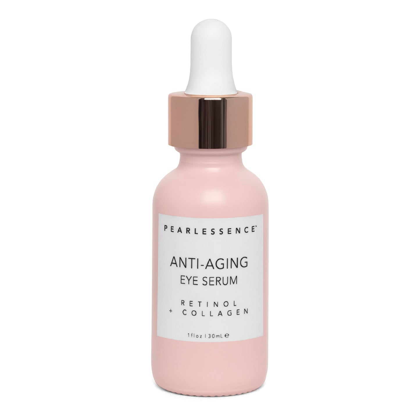 Pearlesssence Anti-Aging Eye Serum with Retinol & Collagen - Helps Reduce Fine Lines & Wrinkles | Gentle & Lightweight Formula | Plumps & Tightens (1oz)