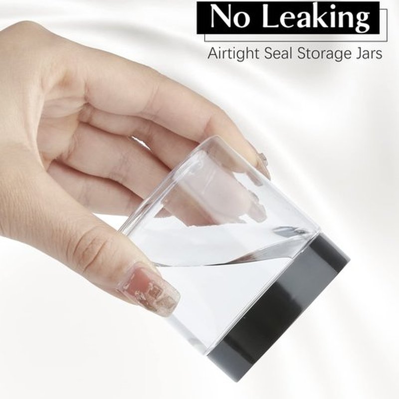 36 Pack 4 Oz Plastic Container Jars with Lids and Labels BPA Free, TUZAZO Empty Round Clear Cosmetic Containers Plastic Slime Jars for Lotion, Cream, Ointments, Body Butter, Travel Storage (36)