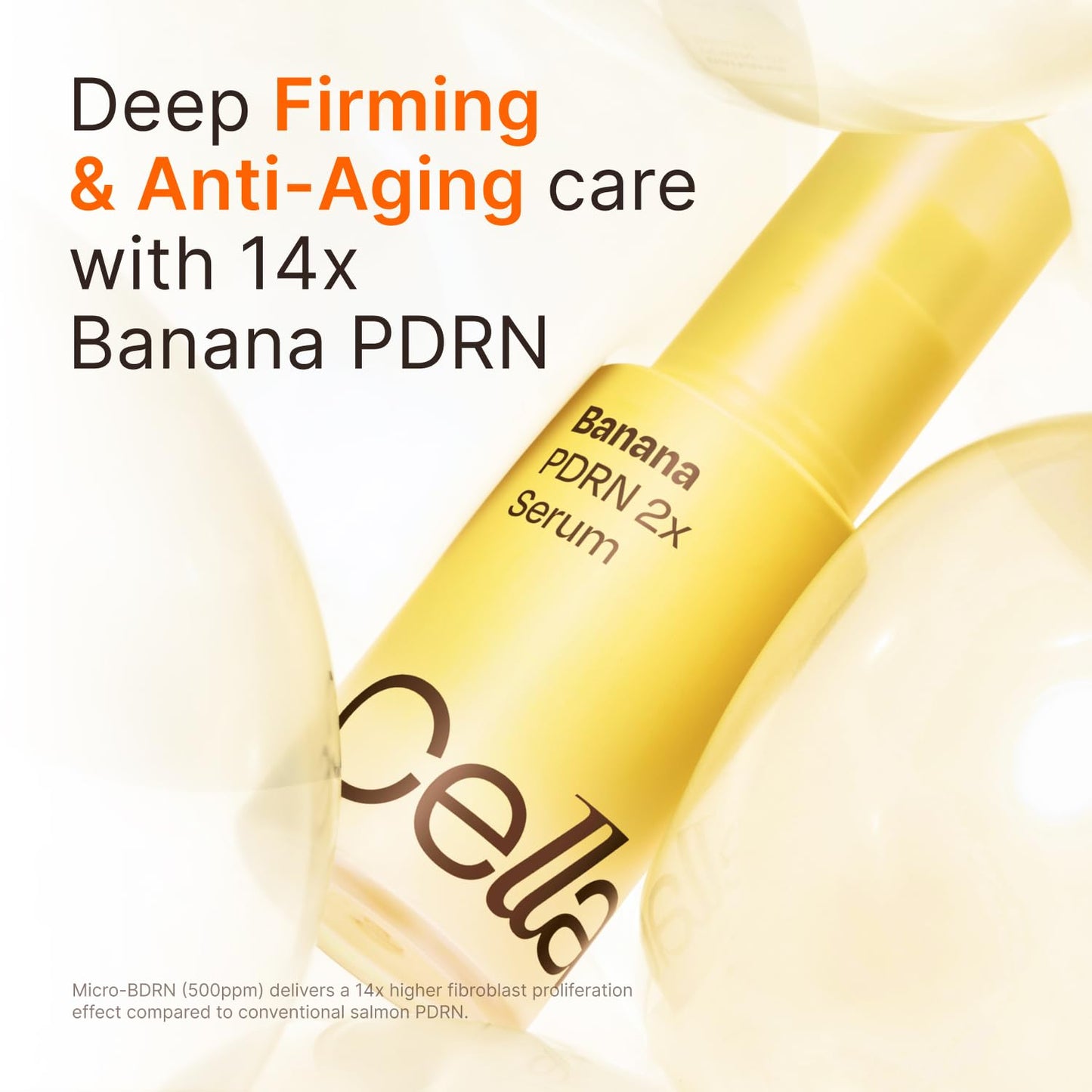 Celladix Banana PDRN 2X Serum – 20,000 ppm High-Purity Vegan PDRN with Tranexamic Acid, Niacinamide & Alpha Arbutin – Firming, Smoothing & Radiant Glass Skin Glow – Korean Skincare, 1.01 Fl Oz