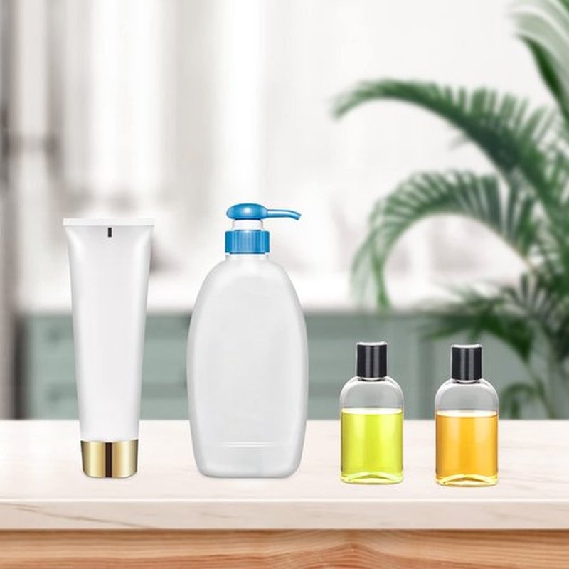 Kitchen GIMS Clear Plastic Travel Bottles for Toiletries Travel Shampoo Bottles with Disc Top Caps 6 Pack 3.4 oz Travel Bottles TSA Approved Travel Toiletry Containers for Shampoo, Conditioner