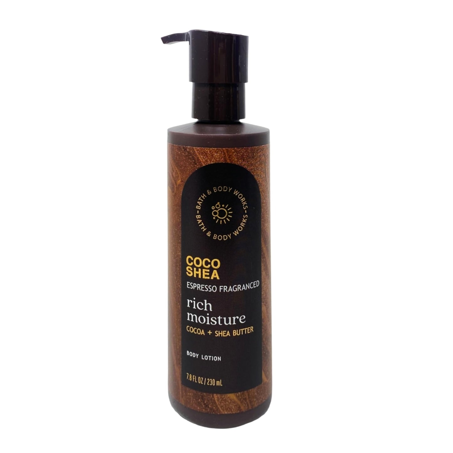 Bath & Body Works Coco Shea Espresso Fragranced Rich Moisture - Moisturizing Body Wash and Body Lotion - with a Charcoal Scrub Bar Soap