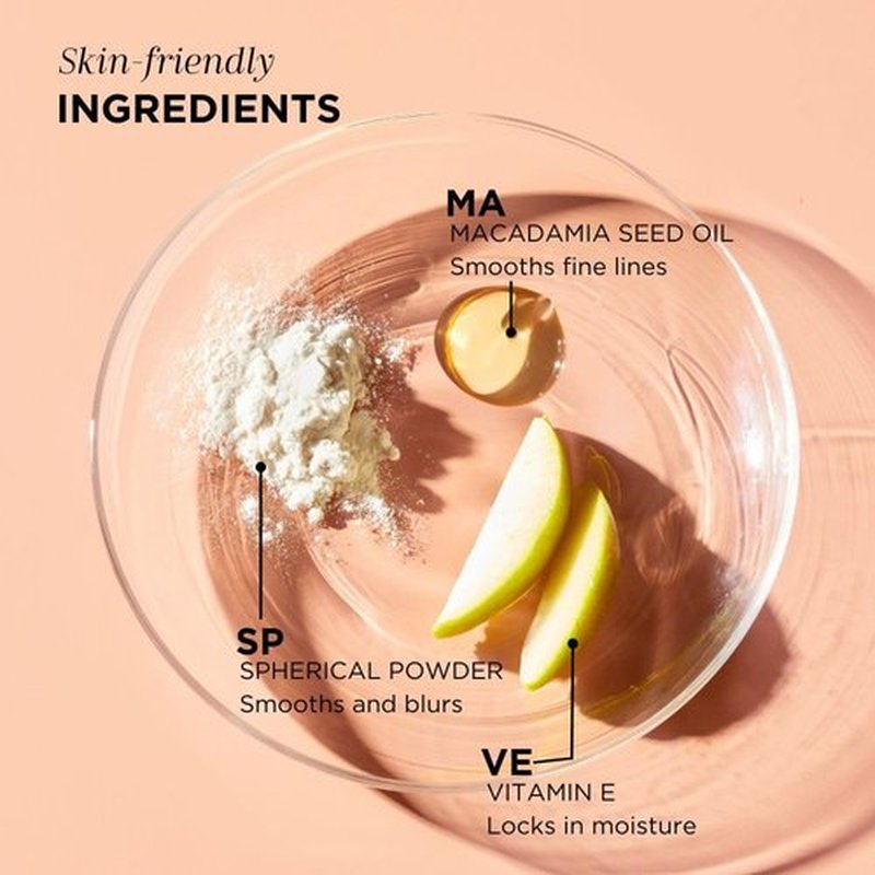 HALEYS Smoothing Highlighter Powder, Re-fract, Illuminating, Lightweight, Non-Caking, Smooths, Blurs, Long lasting, Nourishing & Skin-Softening, Infused with Spherical Powder, Macadamia Oil, V+CF