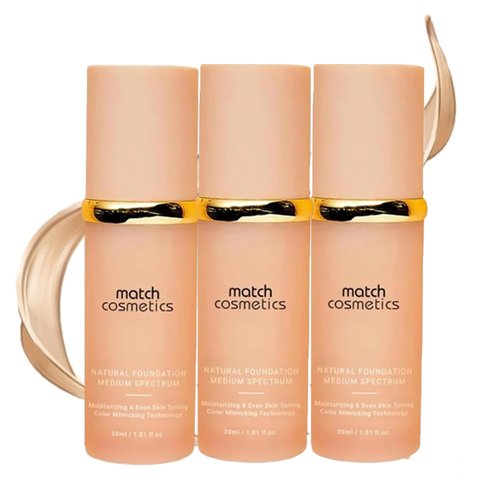 Match Foundation 4 in 1, Match Cosmetics Foundation,Foundation 4 in 1, Ultrablend 4 in 1 Foundation, 4 in 1 Foundation Liquid with Spf 50, 4 in 1 Concealer (3pcs)