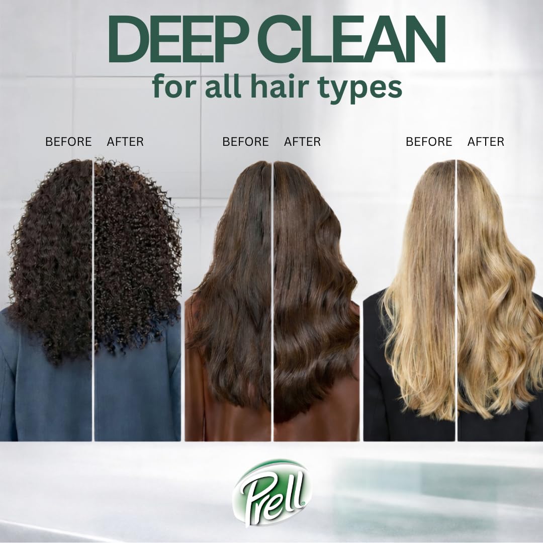 Prell Original Green Shampoo – Classic Clean Deep Cleansing Shampoo for Men & Women | 13.5 oz