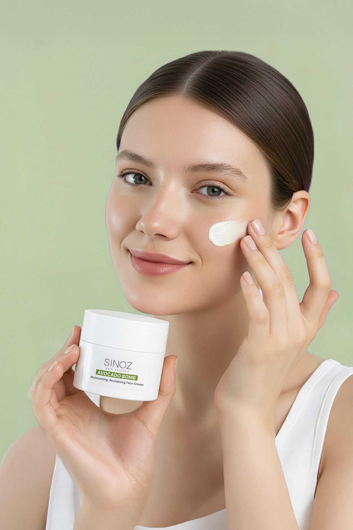 sinoz Avocado Bomb Revitalizing Moisturising Face Care Cream 50 Ml