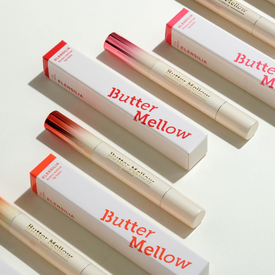 Butter Mellow Lip Balm #01 Cherry Bloom, 1.7g (0.06oz) – Moisturizing & Nourishing Lip Care for Soft, Smooth Lips