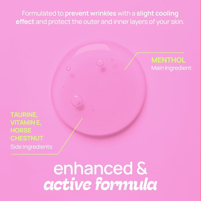 Hydrogel Under Eye Patches - Reduce Puffy Eyes & Dark Circles | 12 Pairs with Menthol & Taurine