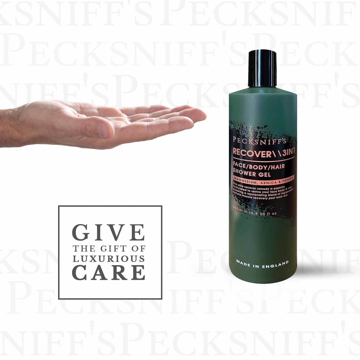 Sandalwood & Vanilla Shower Gel 750ml - Pecksniff's Classic Moisturizing Formula