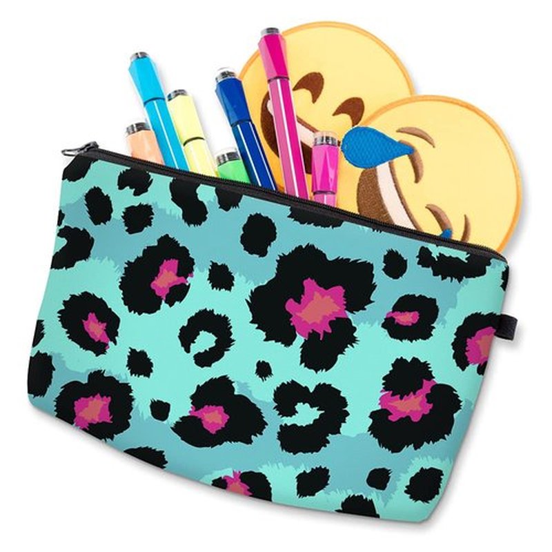 Deanfun Small Makeup Case - Cute and Waterproof Cosmetic Bag for Women (D1-51488)