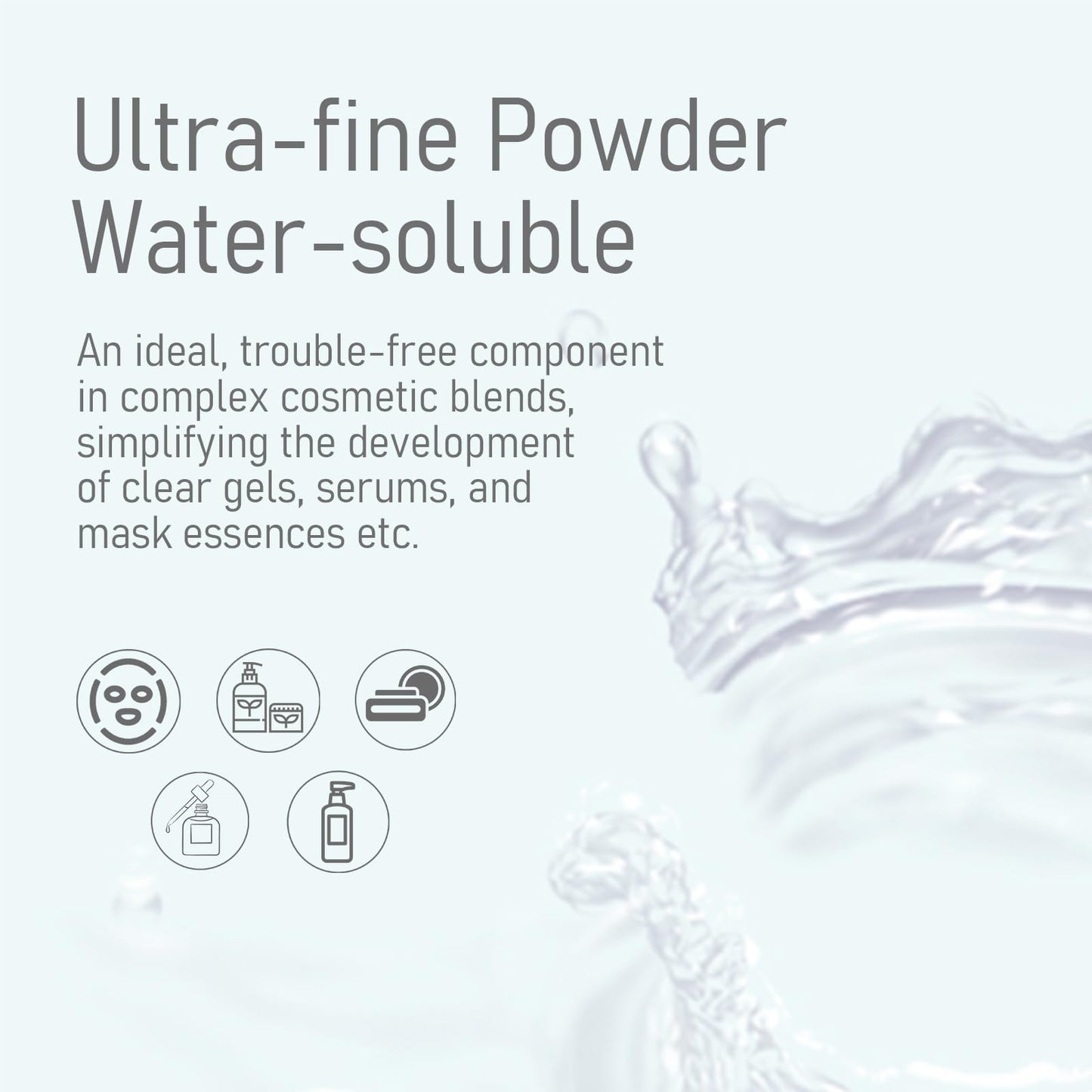 MAYKER Pure Pullulan Powder 1.76oz, High Viscosity, Cosmetic Grade Film-Forming Polymer for Gel Mask & Mask Sheet Essence Formulation