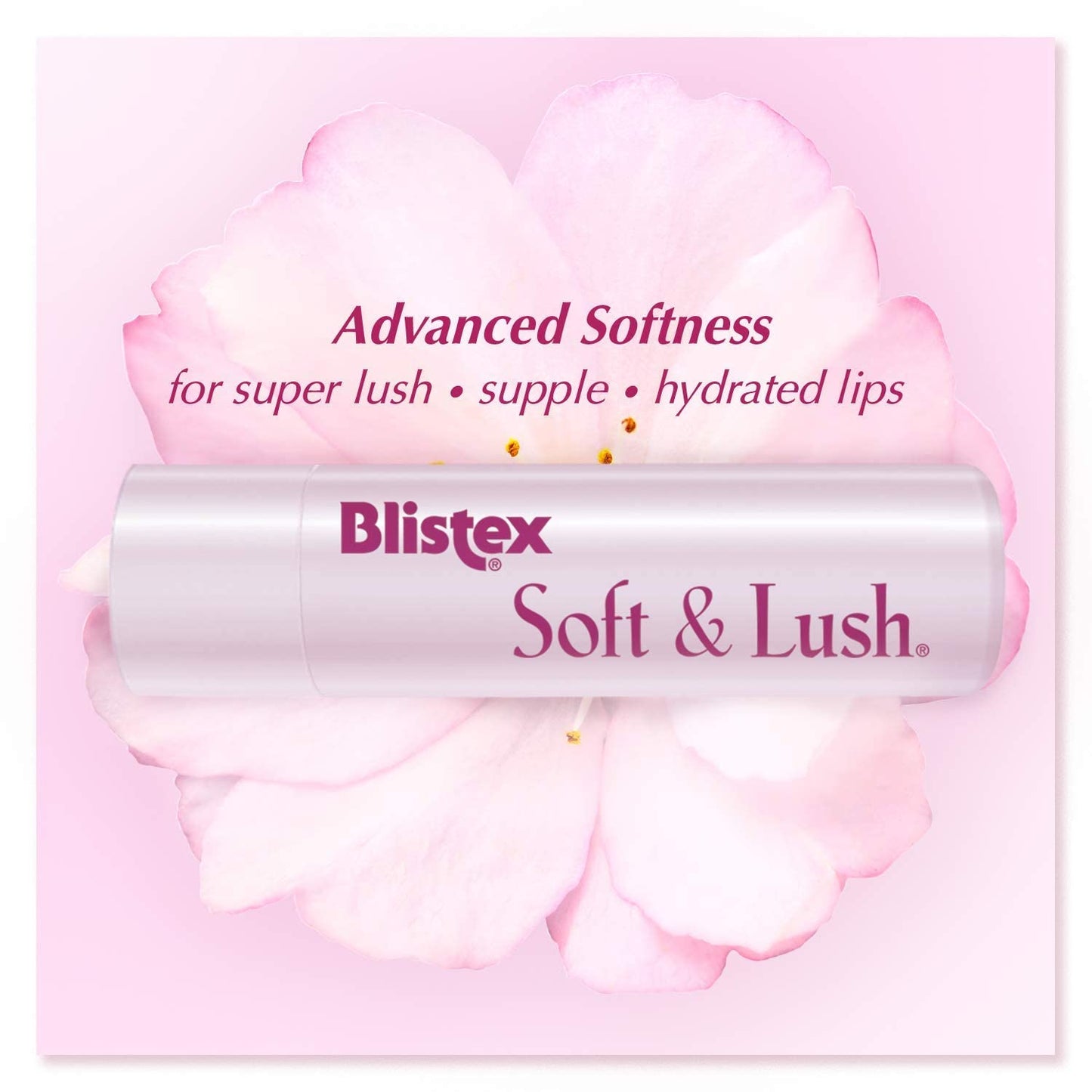 Blistex Soft & Lush Lip Balm – Moisturizing Lip Care, 0.13 oz (6-Pack)