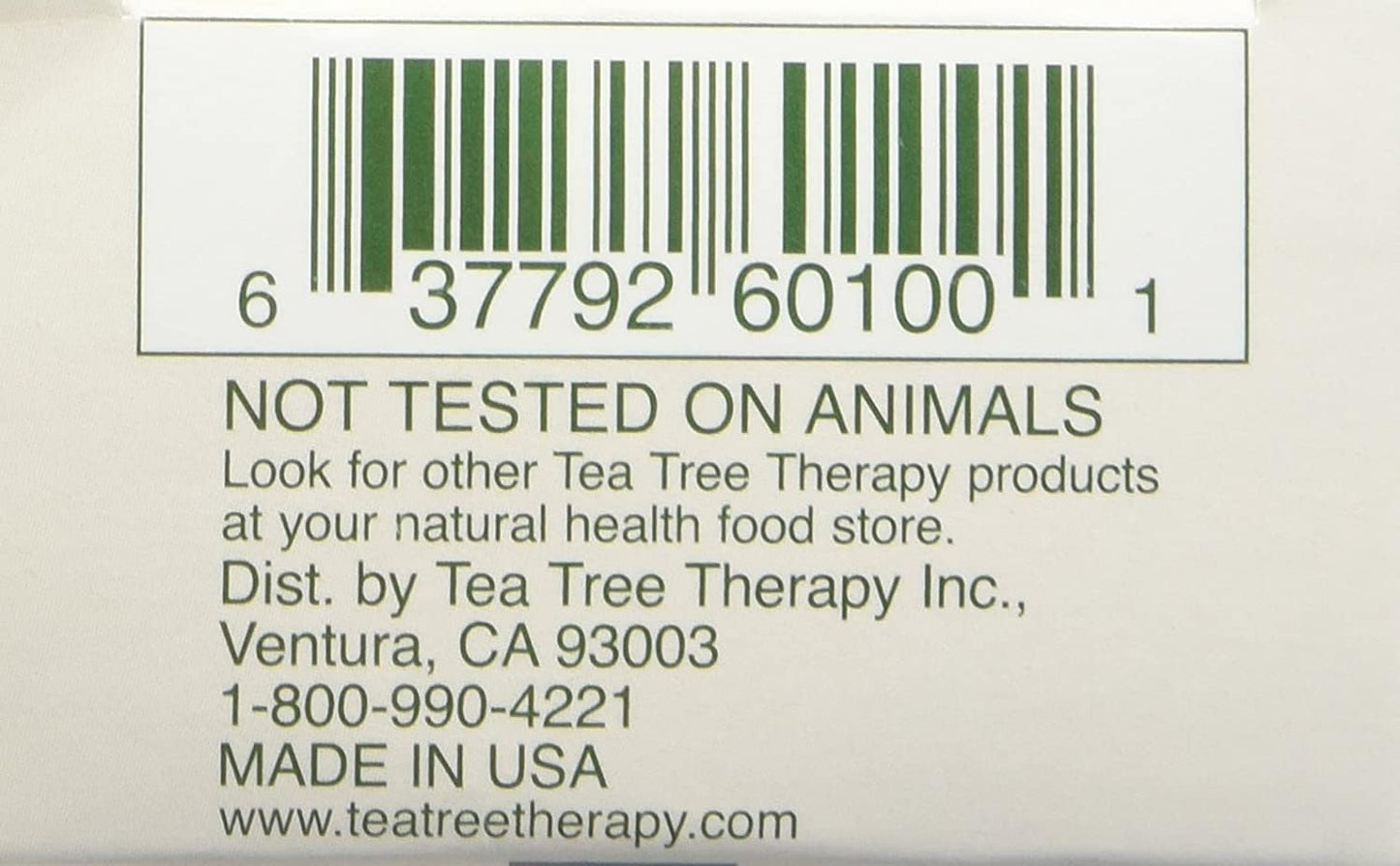 Tea Tree Therapy Pack of 8 x Vegetable Base Soap with Tea Tree Oil - 3.9 oz8