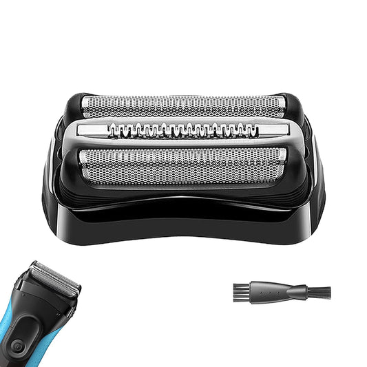 Series 3 32B Electric Replacement Shaver Head Accessories blade Compatible with Braun Series 3 Foil Shaver Replacement Heads S3 3040s 3080s-4 370cc 3070cc 3000s 3010, 3090cc Etc