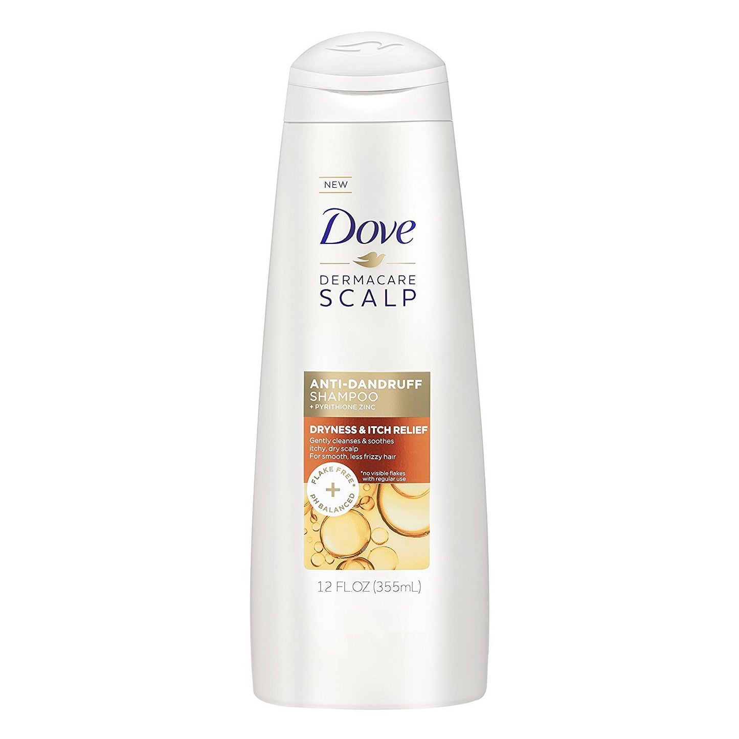 Dove DermaCare Scalp Dryness & Itch Relief Conditioner 12 oz (Pack of 4)