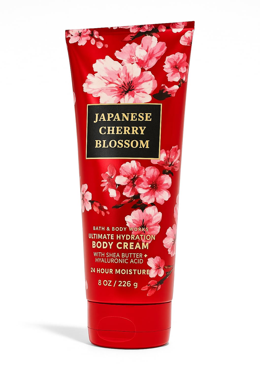 Bath & Body Works Japanese Cherry Blossom Ultimate Hydration Body Cream, 8 oz / 226 g – Aloe, Shea Butter, Cocoa Butter, 24-Hour Moisture