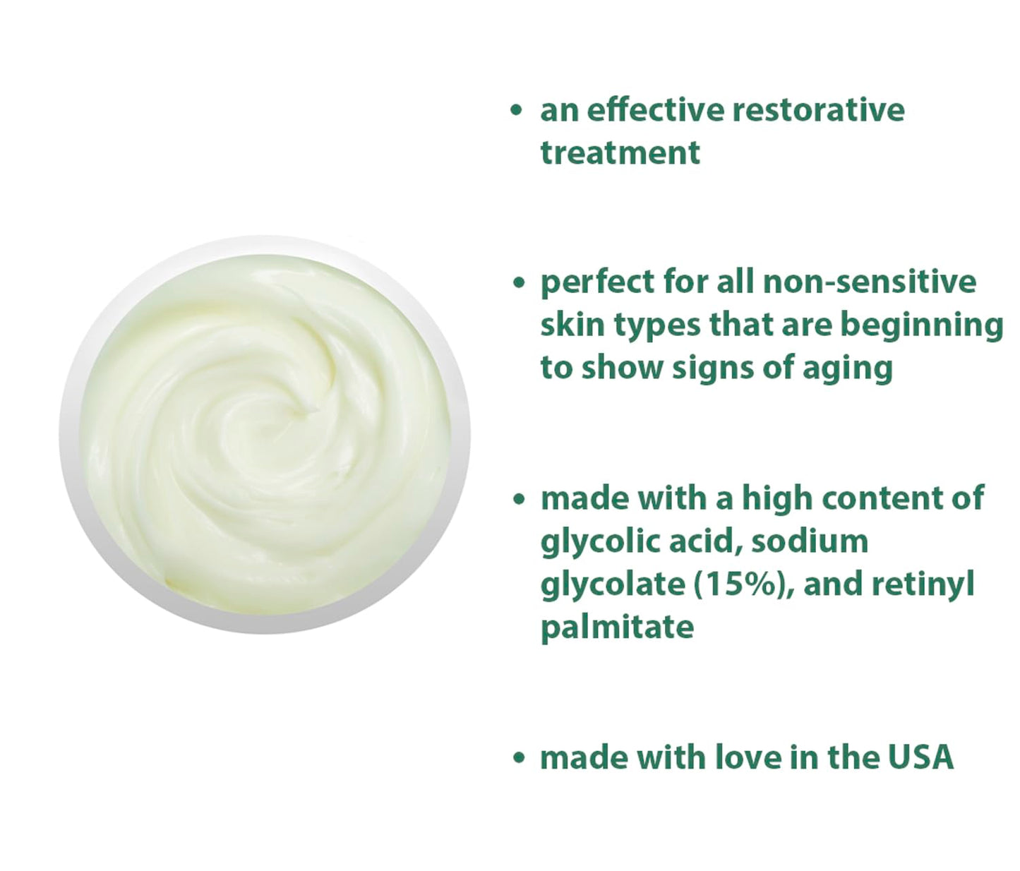 RAYA Glycolic Cream X-50 with AHA (G-329) | Exfoliating Facial Treatment for Non-Sensitive Skin Beginning to Show Signs of Aging | Helps Reduce Lines and Wrinkles | Made with Alpha Hydroxy Acids