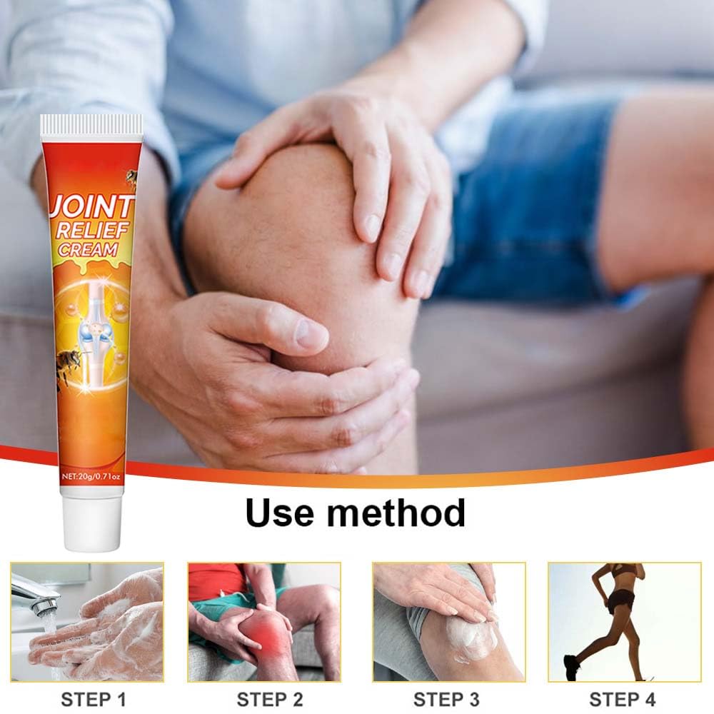 3PCS Joint Relief Cream, Joint and Bone Advanced Cream, Advanced Relief Gel, for Back, Neck, Feet, Shoulder