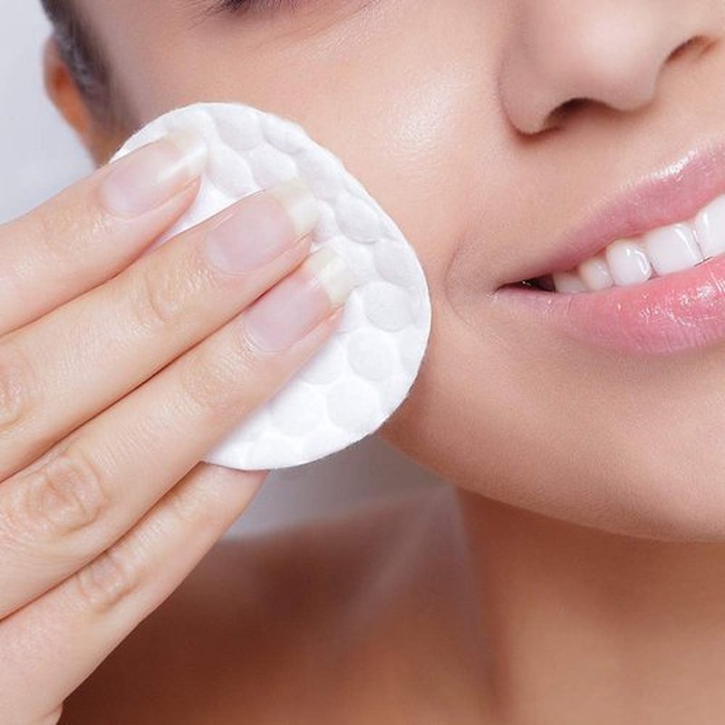 ForPro Premium Stitched Cotton Rounds (600-Count), 100% Pure Cotton Pads for Removing Makeup, Nail Polish and Cleansing Face, Pack of 6-100 Cotton Rounds