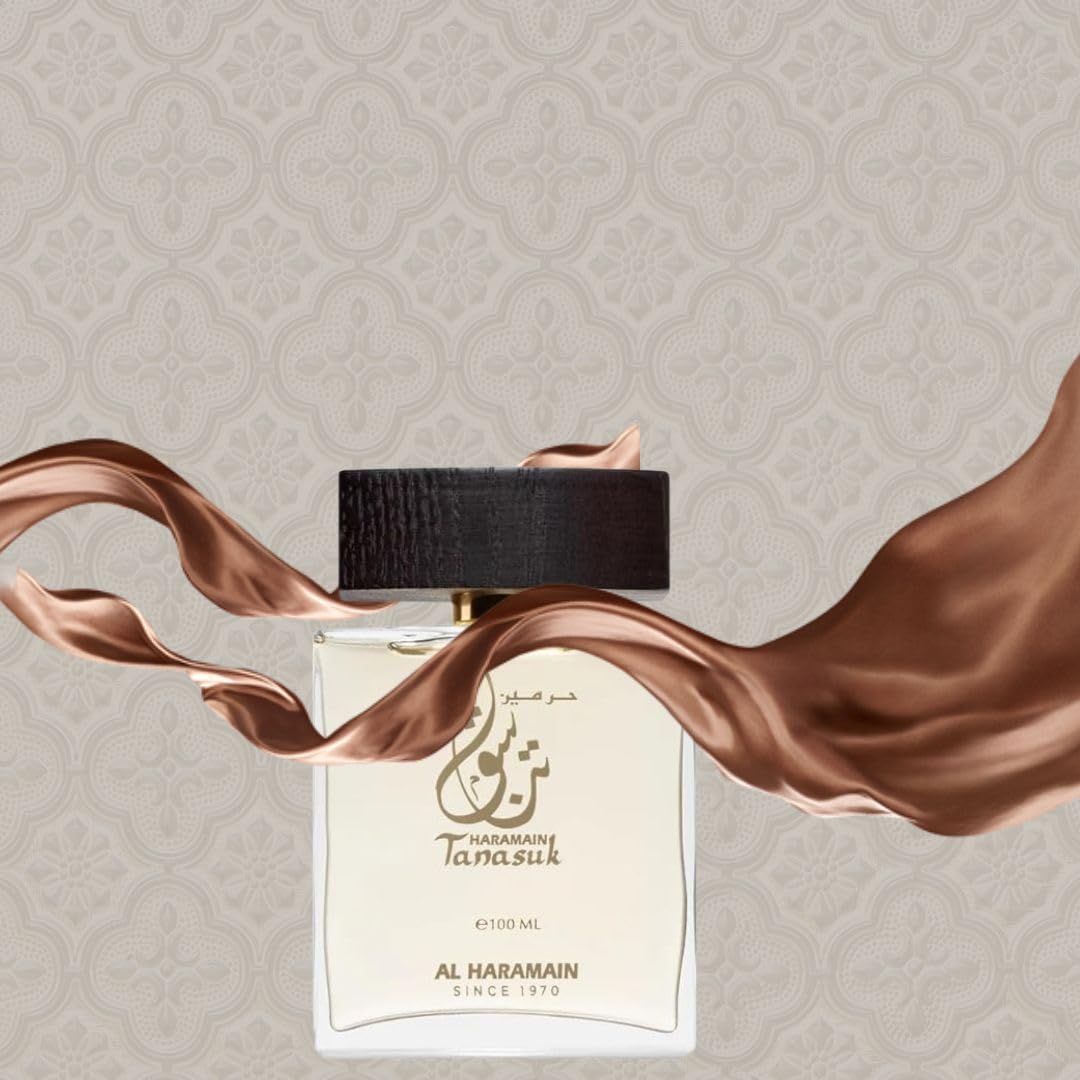 Tanasuk Extrait de Parfum Spray - Unisex Arabian Floral Fragrance - Long Lasting EDP 3.4 Oz