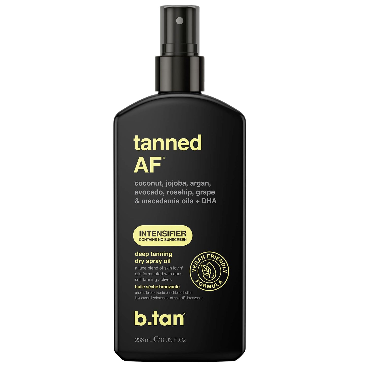 B.Tan Tanned AF Intensifier Dry Tanning Oil