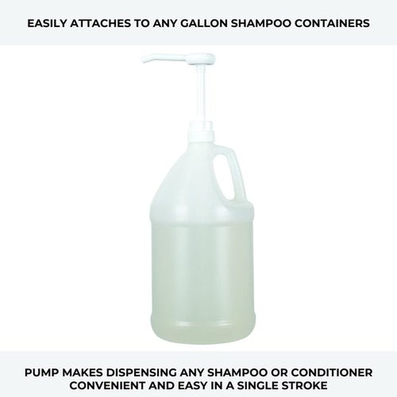 Ginger Lily Farms Premium Gallon Pump, Dispenses One Ounce Per Pump, Fits Most Standard Gallon Bottles and Containers (Pack of 2)