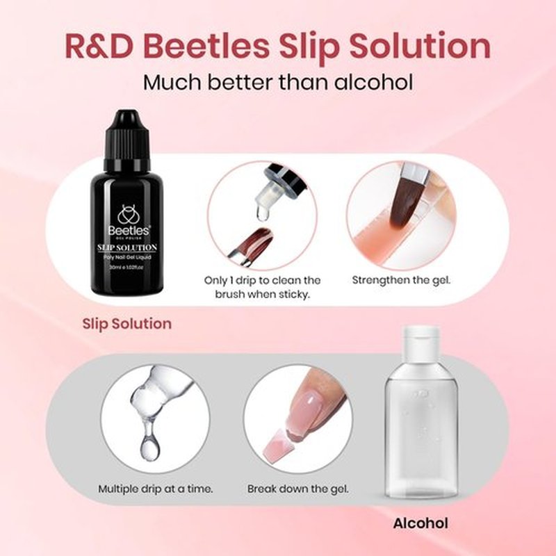 Beetles Dip Powder Nail Kit,6 Color Nude Pink Brown Dip Nails Powder Starter Kit All Season Nail Dip Powder Kit No Need Nail Lamp DIY Salon at Home New Year Gift for Women
