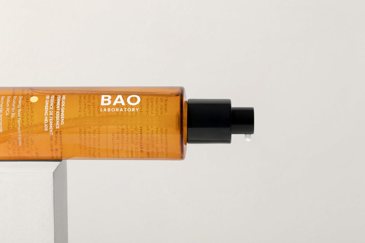 BAO Helios Ginseng Root Ferment Facial Essence | Provitamin B5 & Hyaluronic Acid | Anti-Redness Essence for Moisturizing, Regenerating and Brightening (120 ML)