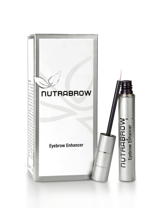 Nutracosmetic NutraBrow Eyebrow Enhancer - Eyebrow Growth Serum for Thicker Brows in 8-12 Weeks I Eyebrow Serum to Grow Brows I Made in Germany I 3ml