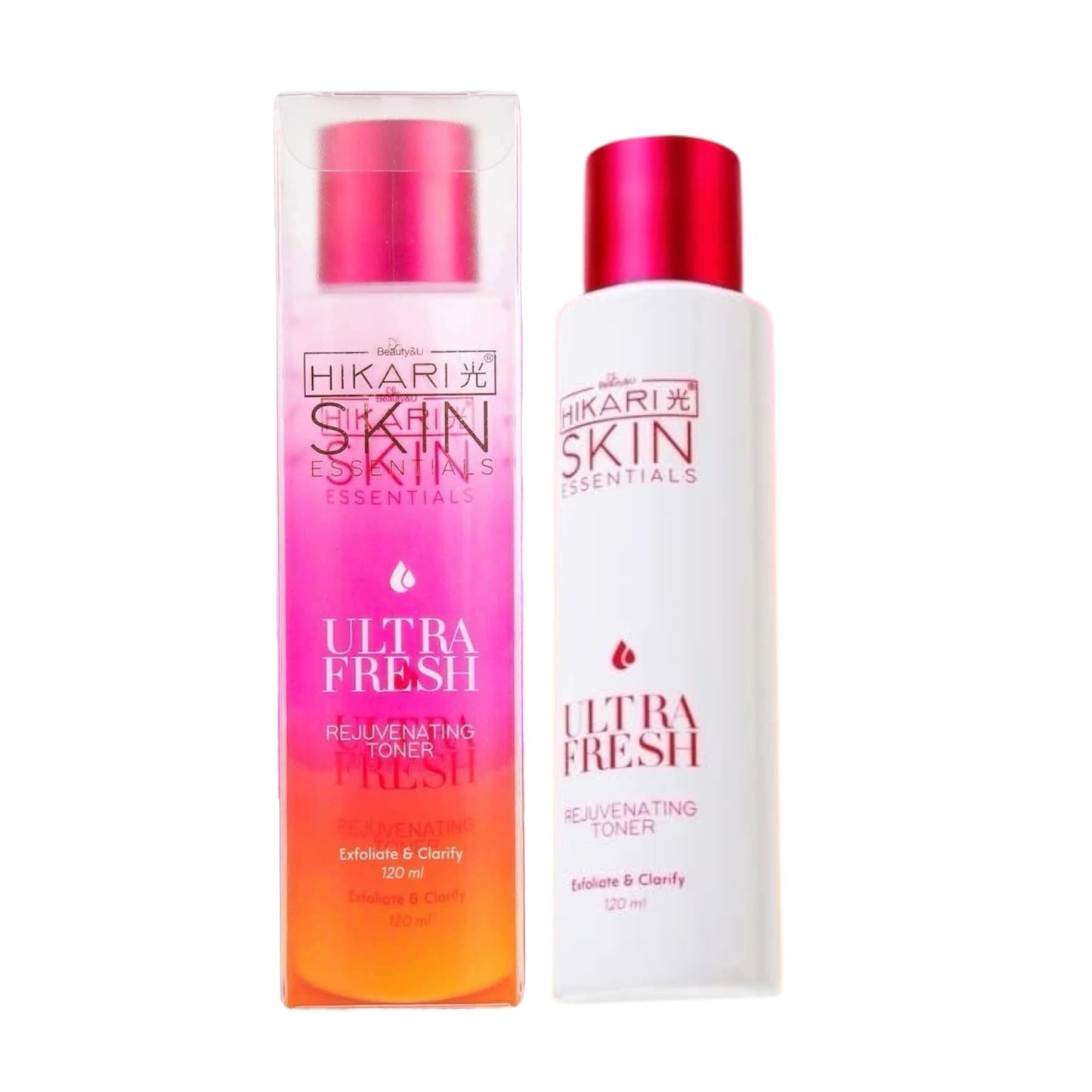 Hikari Skin Ultra Fresh Rejuv Toner | Exfoliating & Clarifying Face Toner – 120 mL Day & Night Formula