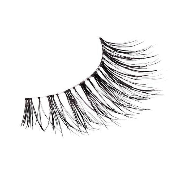KISS Looks So Natural False Eyelashes Double Pack, Lightweight & Comfortable, Tapered End Technology, Reusable, Cruelty-Free, Contact Lens Friendly, Style 'Sultry', 2 Pairs Fake Eyelashes