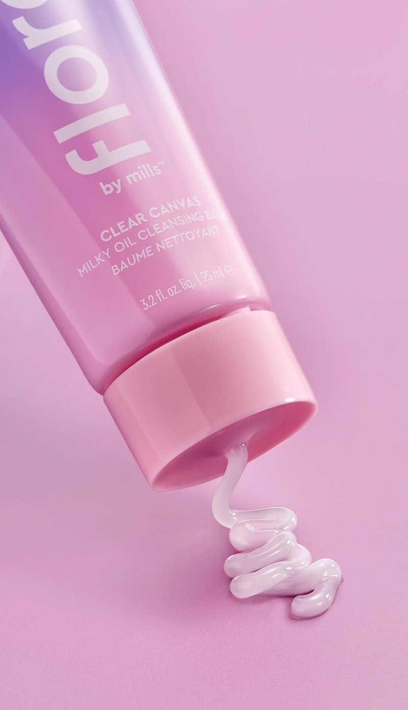 Florence by Mills Cleansing Balm - Clear Canvas Milky Oil for Gentle Makeup Removal