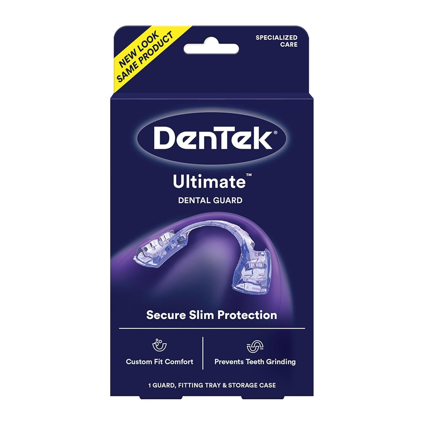 DenTek Night Guard for Teeth Grinding + Efferdent Cleanser Tablets, 90 Count